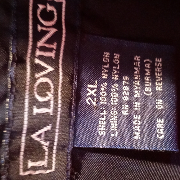 LA LOVING 2XL Blue BostonAmerican Flag Wind Breaker - Picture 12 of 13